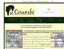 Tablet Screenshot of corambe.com